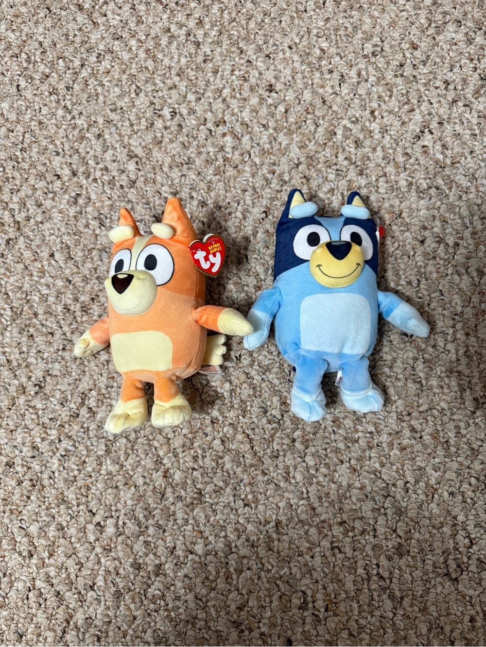Ty Bluey and Bingo Plushies
